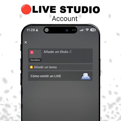 Cuenta de Tiktok para Live 🔴 🔥ENTREGA INSTANTANEA 🔥